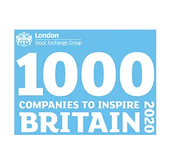 Award 1000 companies to inspire britain 2020